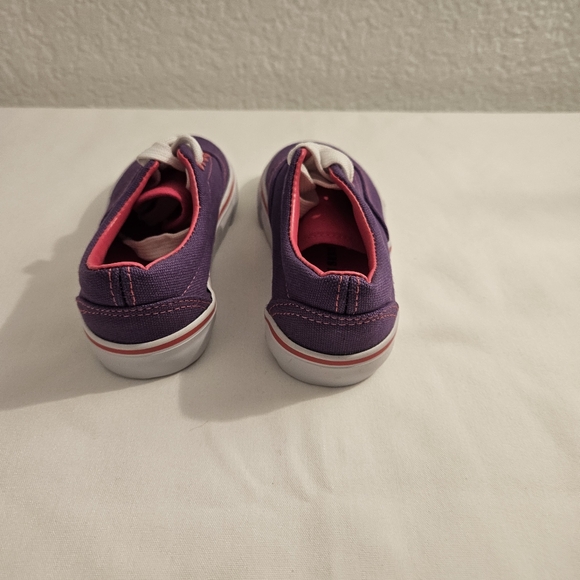 NEW!! Purple with pink trim sneakers!! - Picture 5 of 6